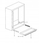 USAG 502 R1V Type 1 Wall Cabinet Spare Parts